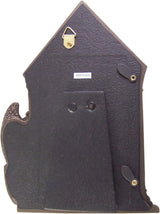 Back of frame showing hanging hook and easel back