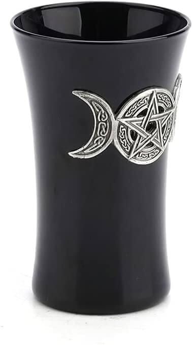 Triple Moon Pentagram Shot Glass