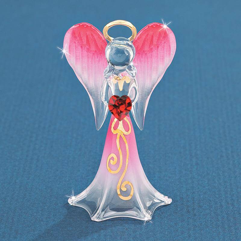 Glass Angelique Figurine