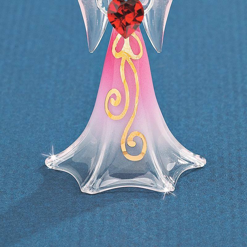 Glass Angelique Figurine