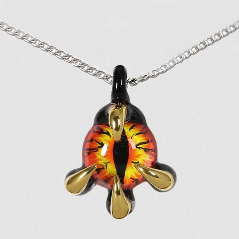 Eye of the Beholder Pendant Necklace - Fantasy Jewelry