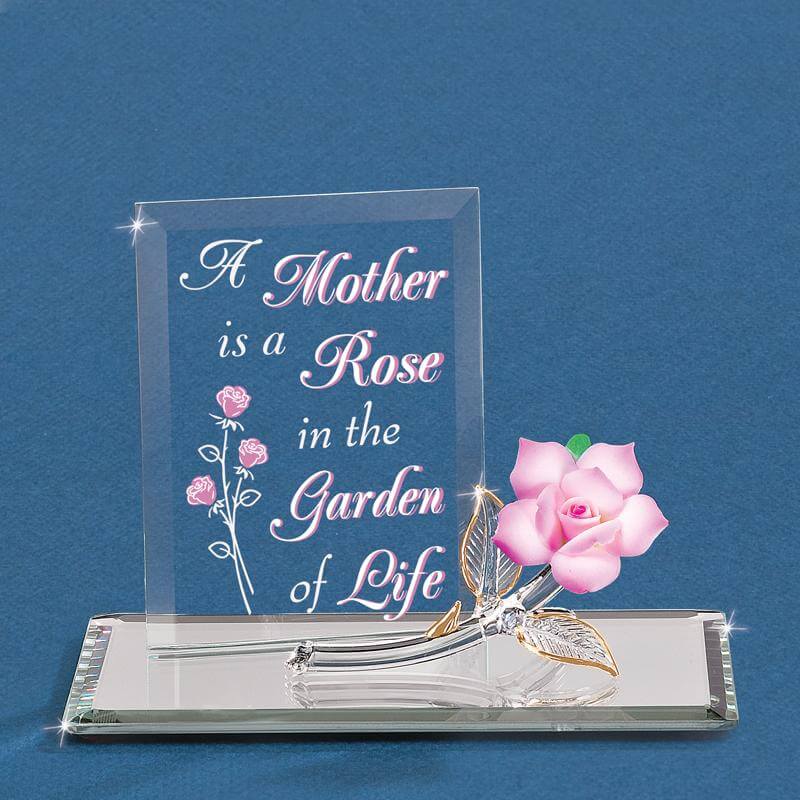 Glass Garden of Life Plaque