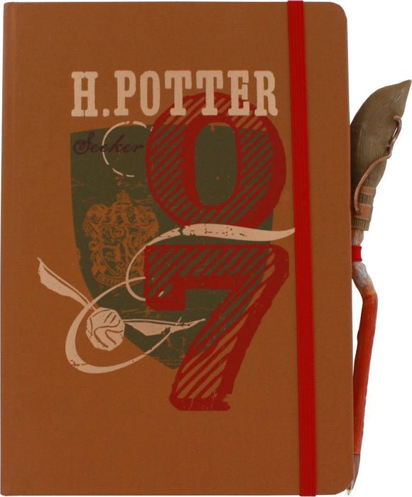 Harry Potter Seeker Journal with Firebolt Pen - SDCC Exclusive