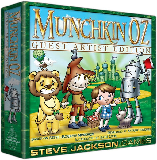 Munchkin Oz Guest Artist Edition board game box front