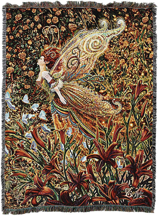 Lily Fairy Tapestry Blanket