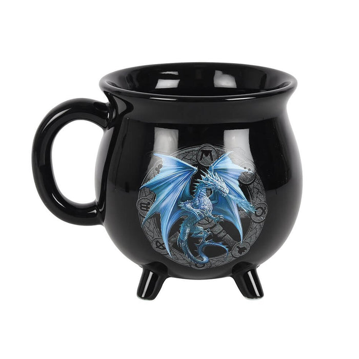 Yule Dragon Color Changing Cauldron Mug