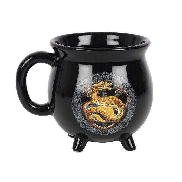 Litha Dragon Color Changing Cauldron Mug