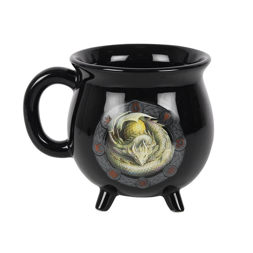 Ostara Dragon Color Changing Cauldron Mug