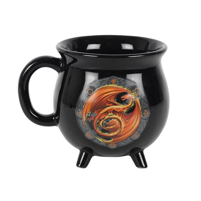 Beltane Dragon Color Changing Cauldron Mug