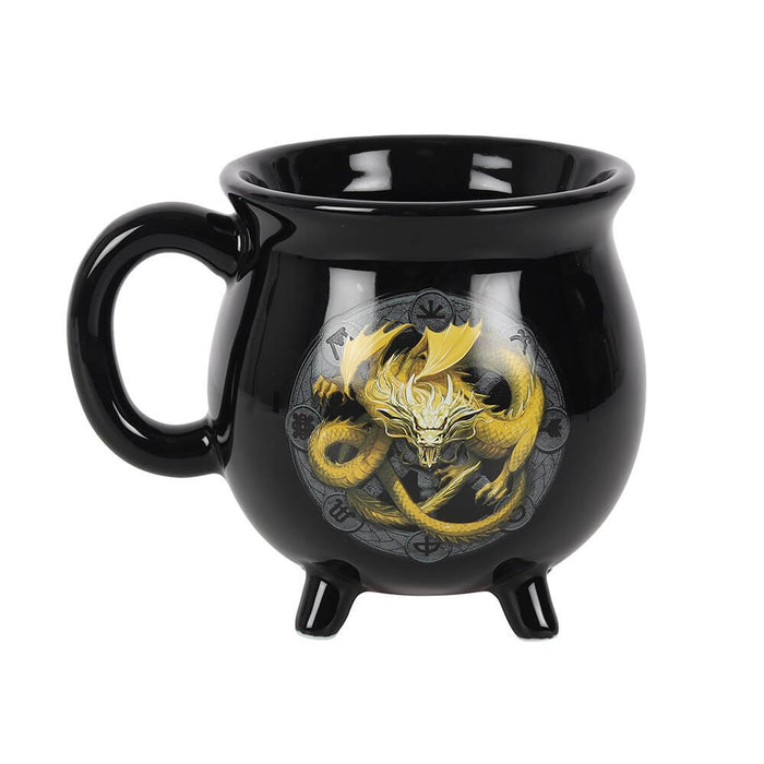 Imbolc Dragon Color Changing Cauldron Mug