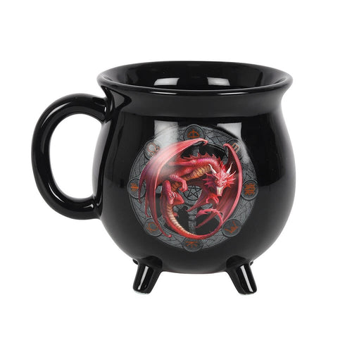 Lammas Dragon Color Changing Cauldron Mug