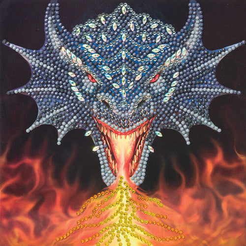 Dragon Fire Crystal Art Card Kit
