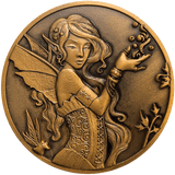 Goliath Coin with Amy Brown art, A Little Faerie Magick showing a fairy 