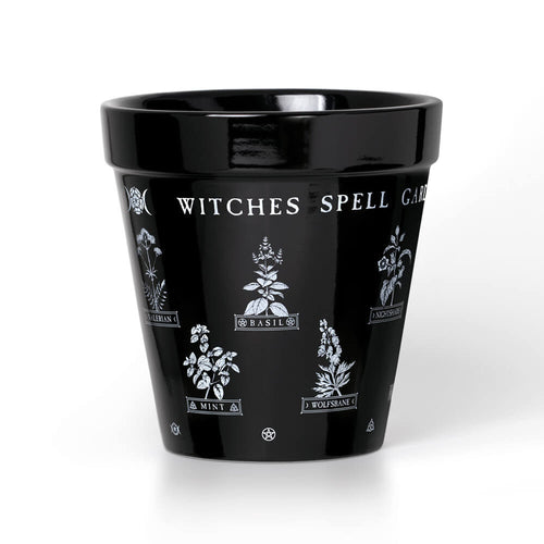 Witches Spell Garden Flowerpot