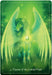 Card example. Text reads "4. Pegasus of the Emerald Heart" and art shows a pegasus in green with a shining gemstone