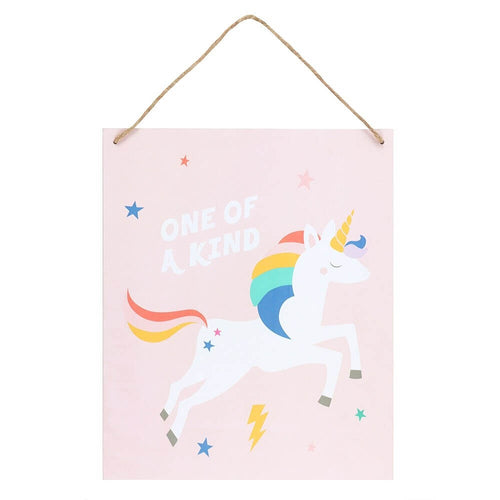One of a Kind Unicorn Sign