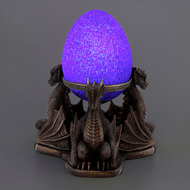 Dragon's Prophecy with Glowing Egg Figurine