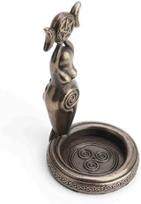 Spiral Goddess Tealight Candle Holder