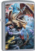The design on this Zippo lighter is the artwork of Anne Stokes, and features a large bronze dragon surrounded by a colorful clan of smaller beasts. 