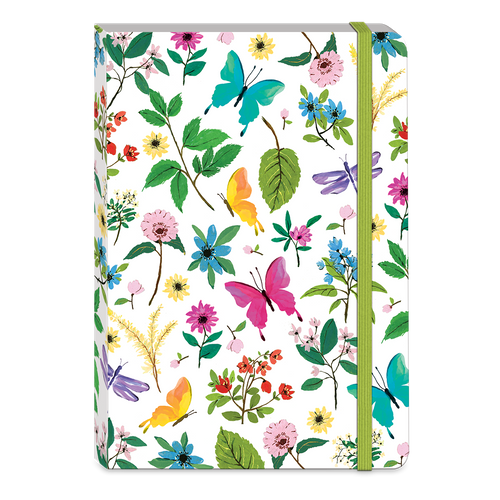 Full Bloom Butterfly Softcover Notebook