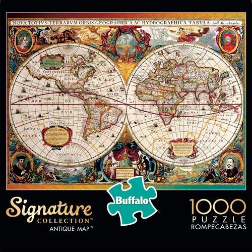 Antique Map Jigsaw Puzzle (1000 Pieces)