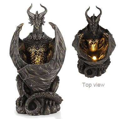 Armored Dragon LED Nightlight Figurine