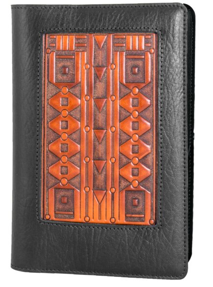 Art Deco Leather Journal