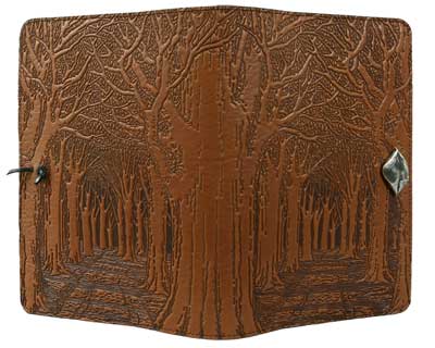 Avenue of Trees Leather Journal