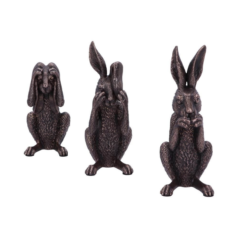 Three Wise Hares - Fantasy Gifts & Collectibles - Fairy Glen