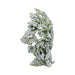 Green man leafy figurine Shown from the side with white and green gradiation
