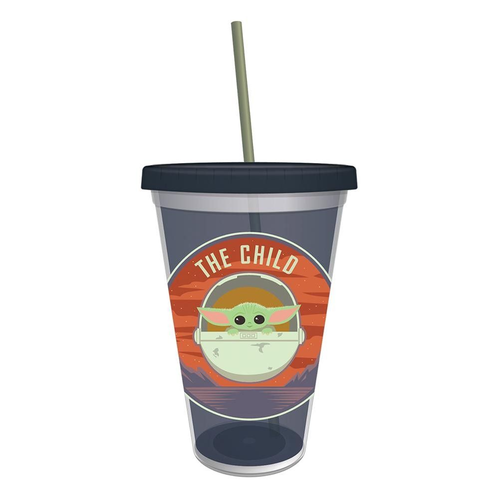 Baby Yoda Travel Cup: Star Wars The Mandalorian Gifts