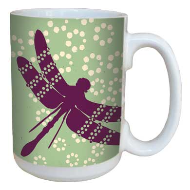 Believe in Beauty Dragonfly Coffee Mug