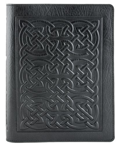 Bold Celtic Leather Composition Notebook