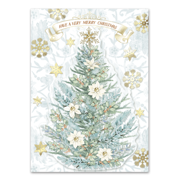 Botanical Tree Christmas Cards