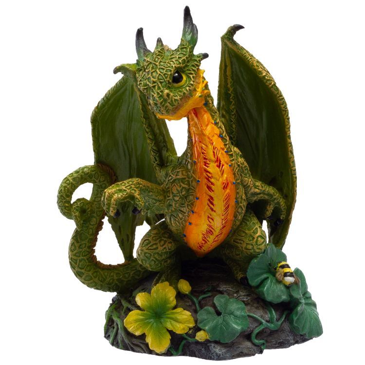 Cantaloupe Dragon Figurine