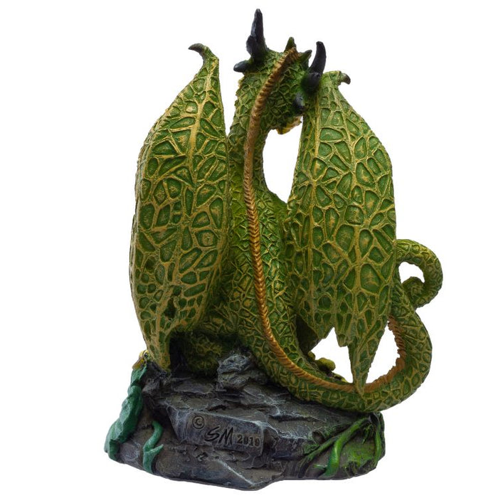 Cantaloupe Dragon Figurine