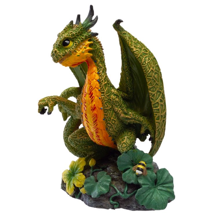 Cantaloupe Dragon Figurine