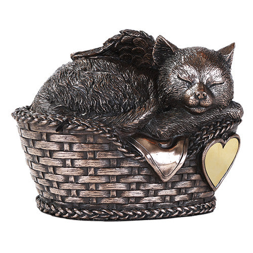 Cat Basket Urn