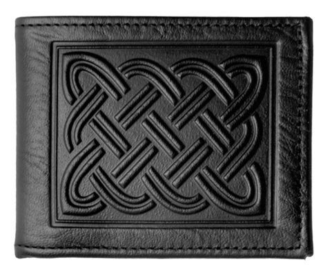 Celtic Braid Leather Wallet