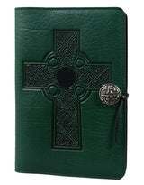 Celtic Cross Leather Journal