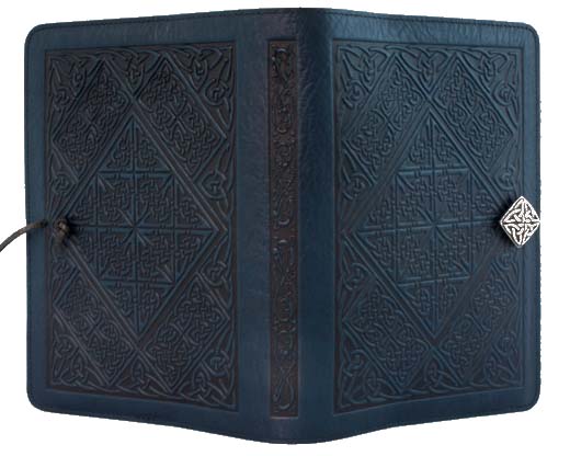 Celtic Diamond Leather Journal