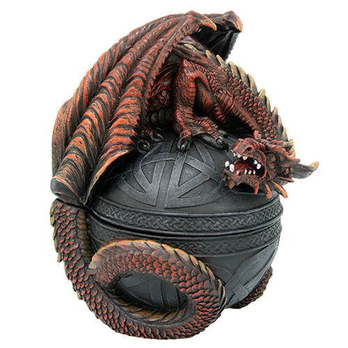 Celtic Dragon Trinket Box