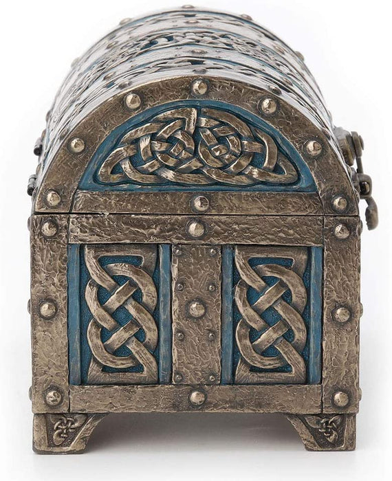 Celtic Knot Treasure Chest Trinket Box