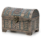 Celtic Knot Treasure Chest Trinket Box