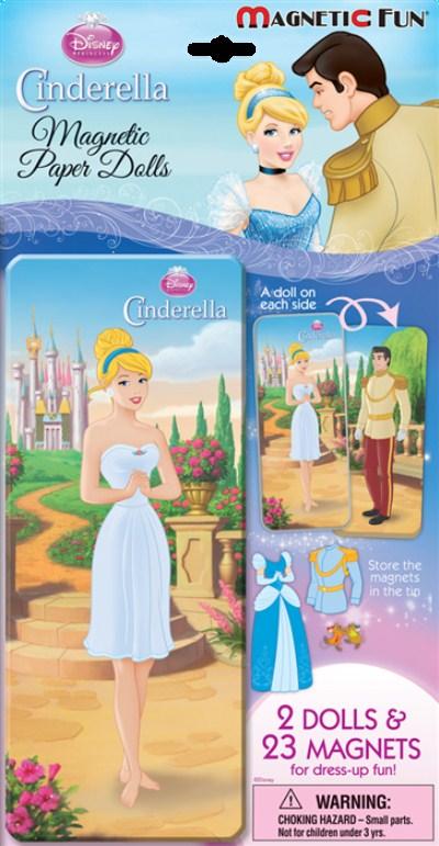 Cinderella Magnetic Paper Doll Set - Toys & Games for Children