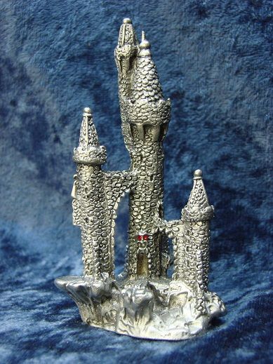 Cliff Walk Pewter Castle Figurine