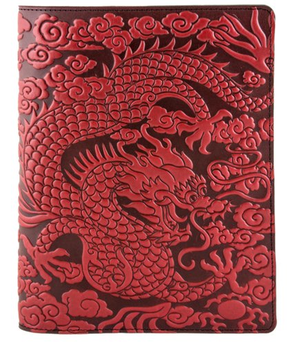 Cloud Dragon Leather Composition Notebook