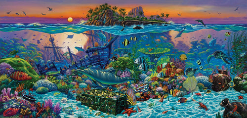 Coral Reef Island Puzzle - 1000 pcs