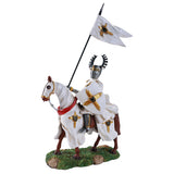 Crusader Knight in White Figurine