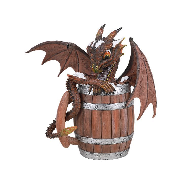 Dark Beer Dragon Figurine: Stanley Morrison Gifts & Collectibles